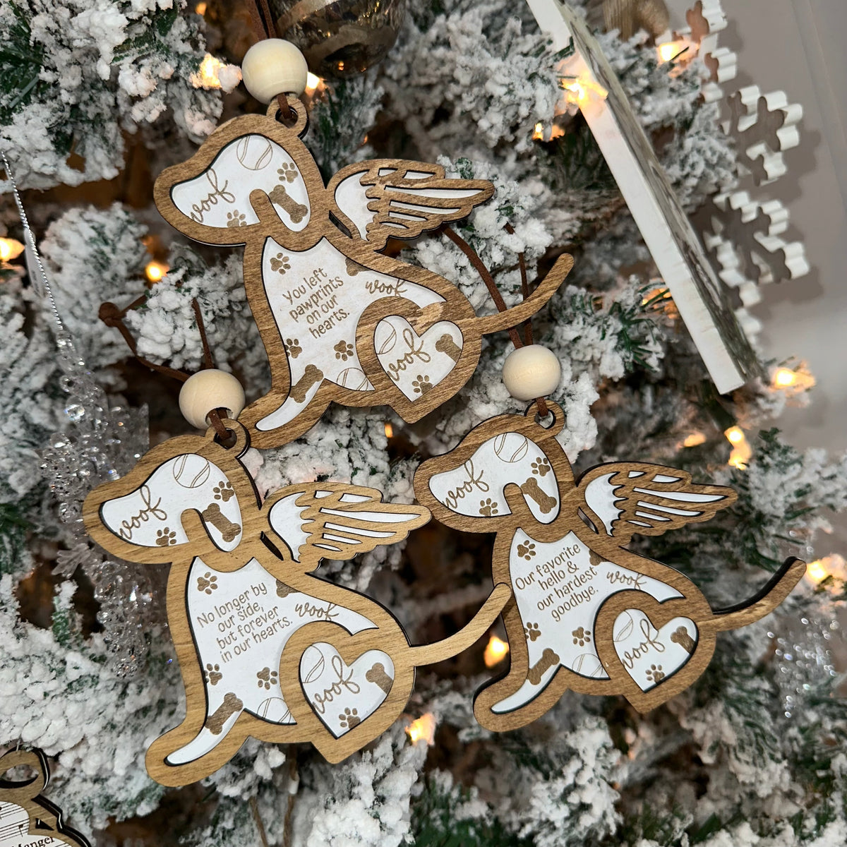 Dog | Engraved Memorial Ornament