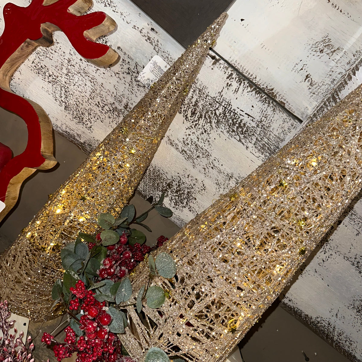 Twiggy Cone Tree | Battery Operated