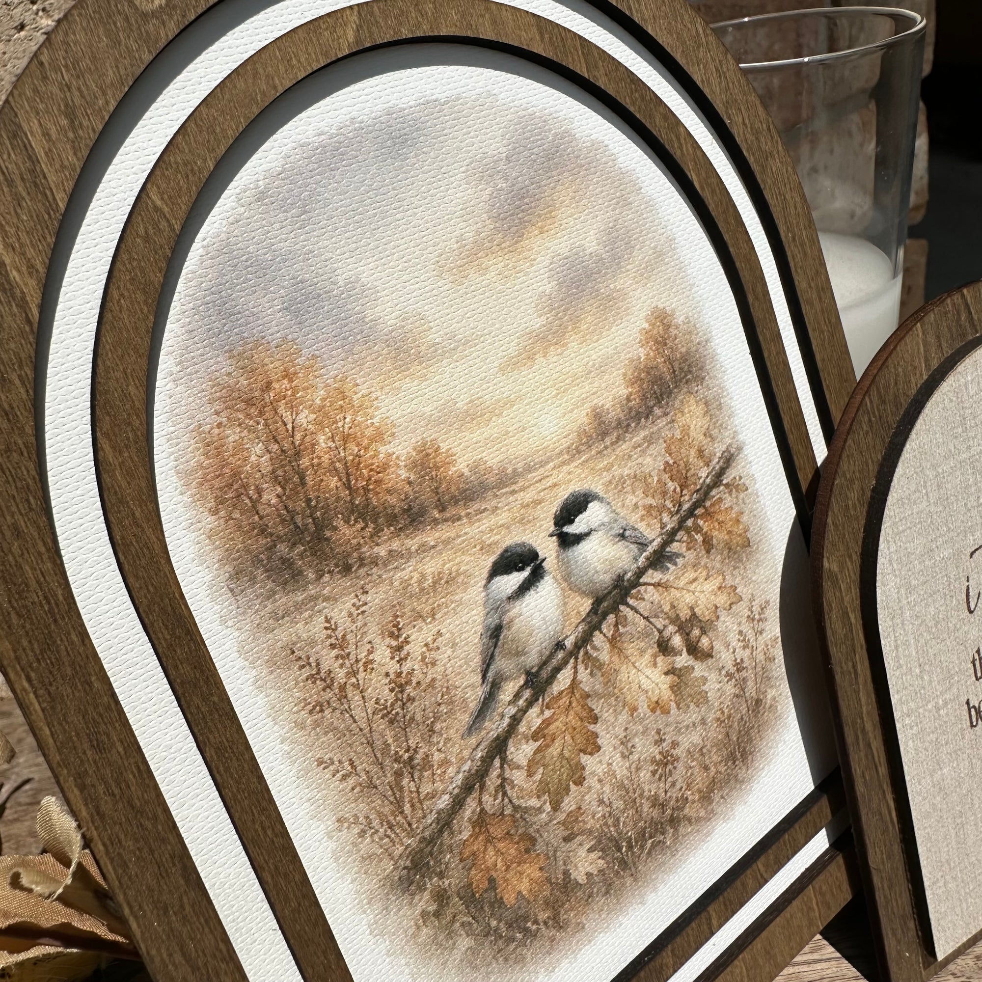 Autumn Chickadees | Coordinating Set