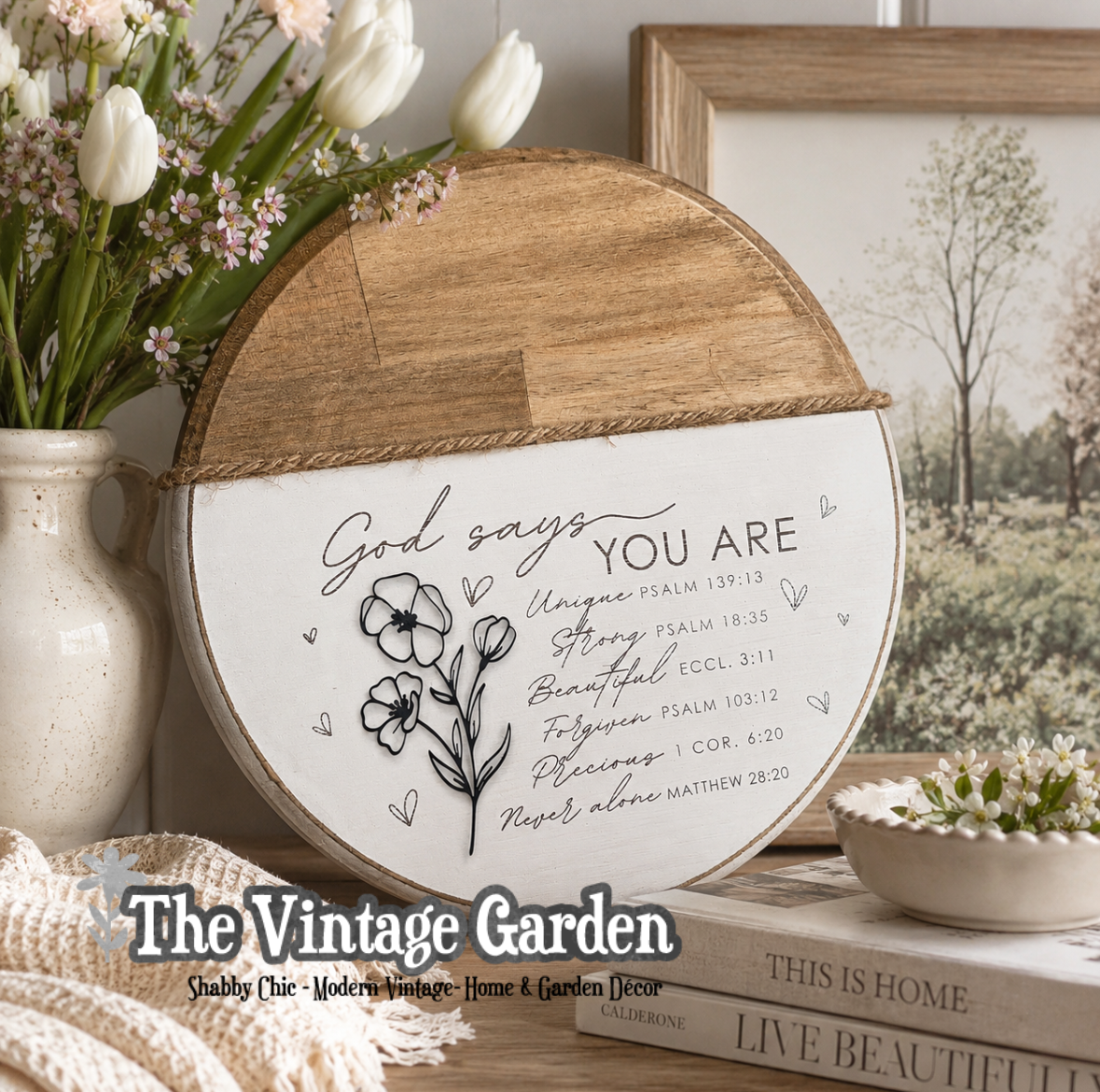 God Says You Are | Handmade Wood Sign