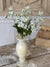 Lacey Flower Bush | Cream | 13"