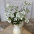 Lacey Flower Bush | Cream | 13"
