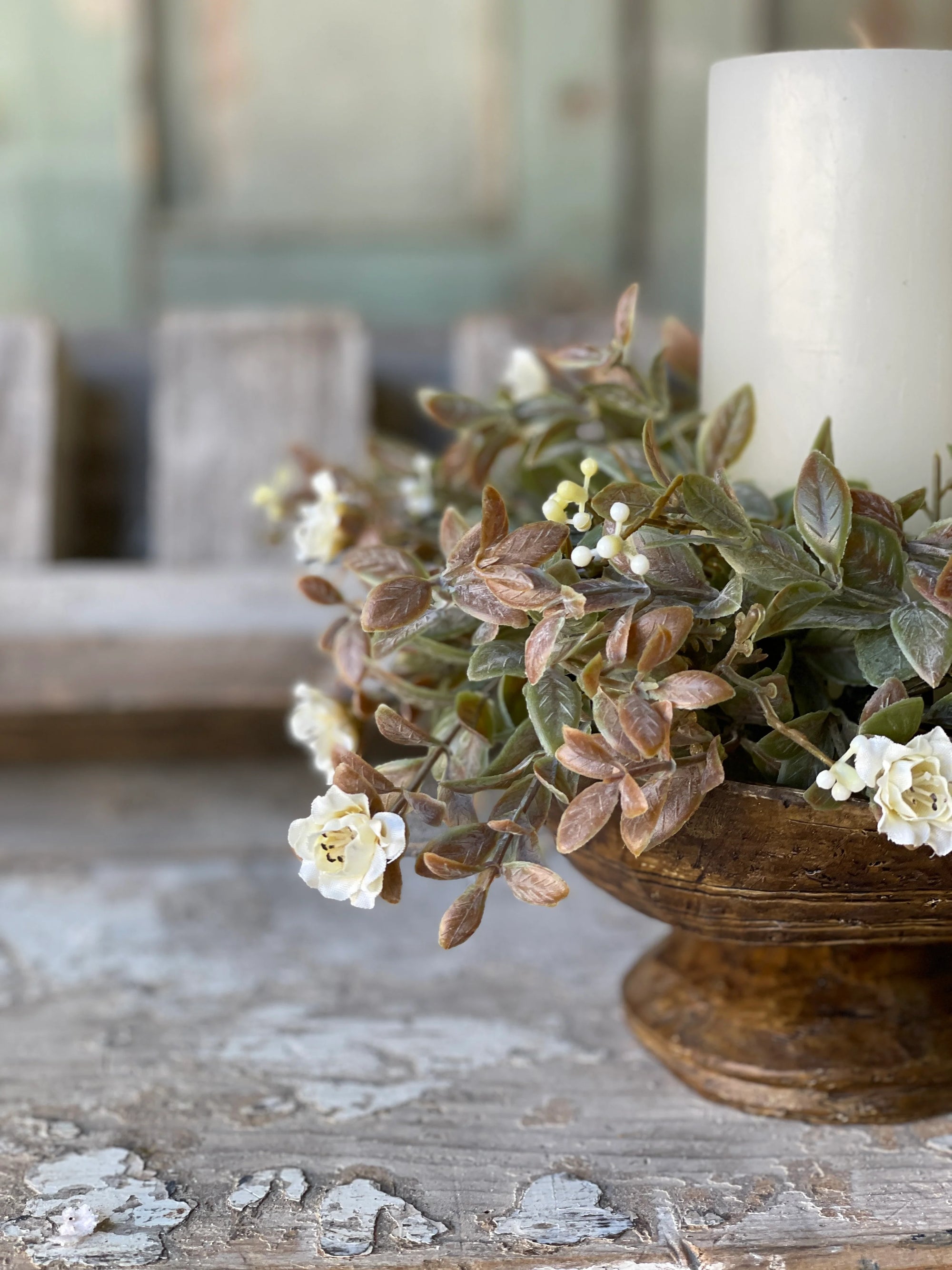 Blooms Ring | Cream | 8"