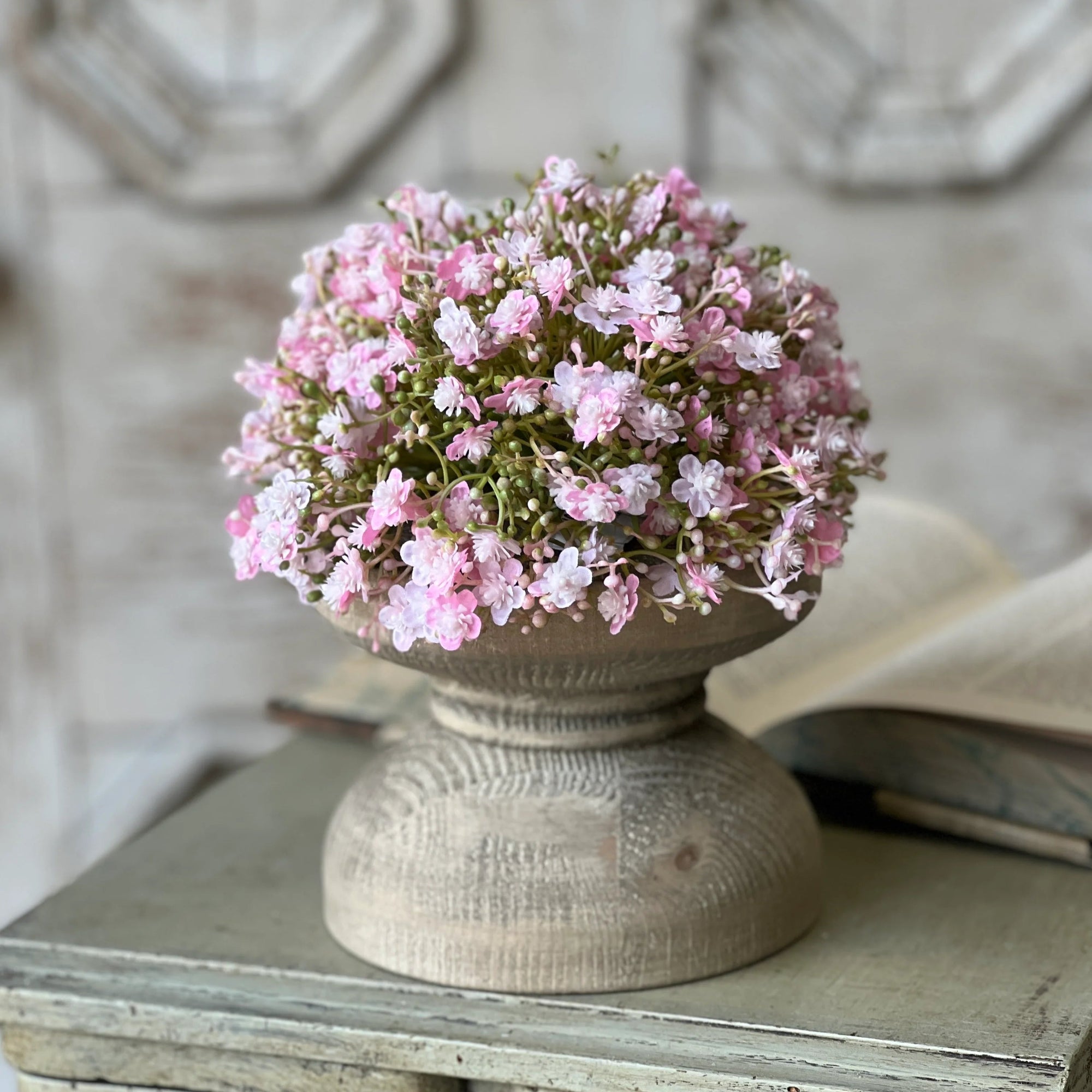 Stardust Blooms Half Sphere | 7.5" | Pink