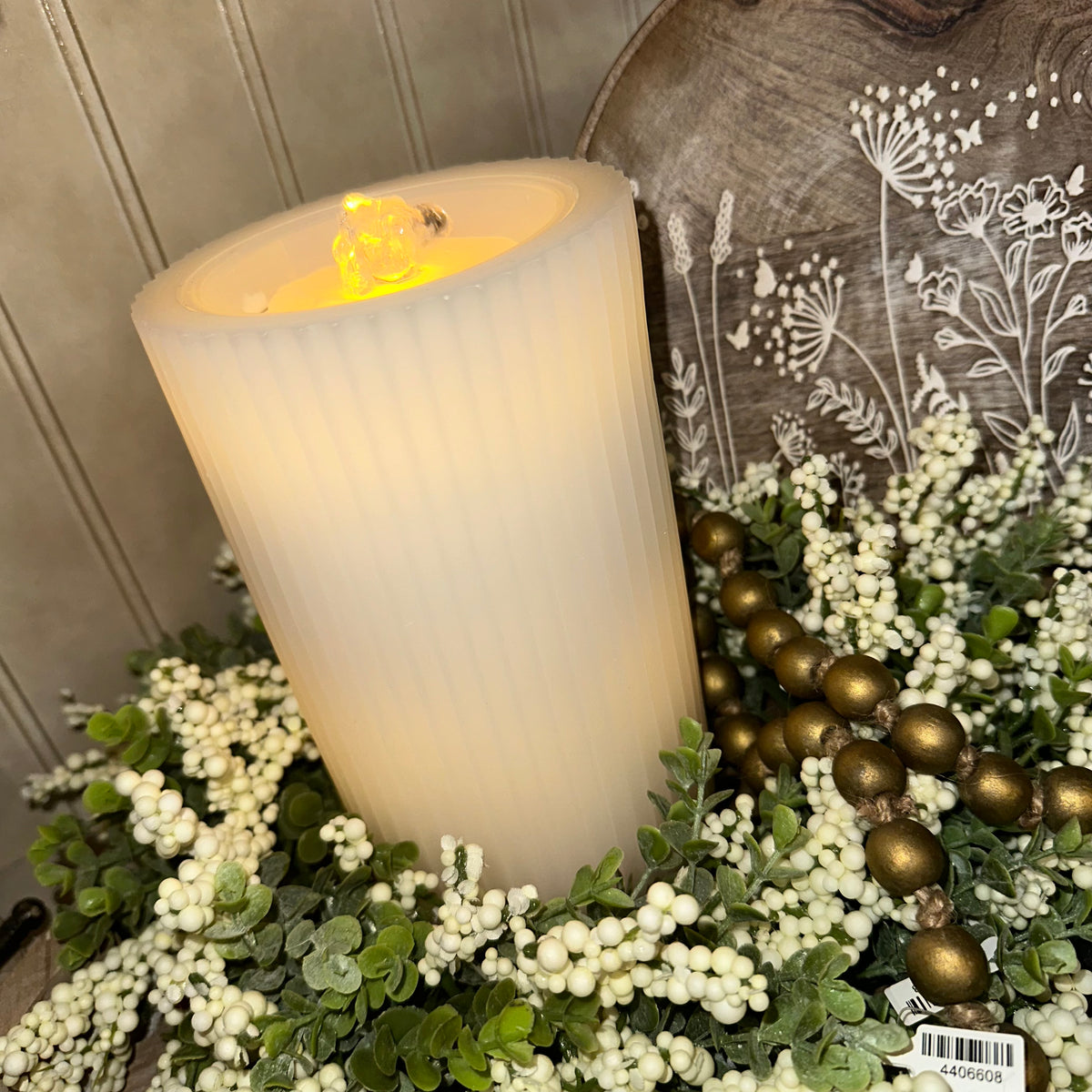 Candle Fountain | White