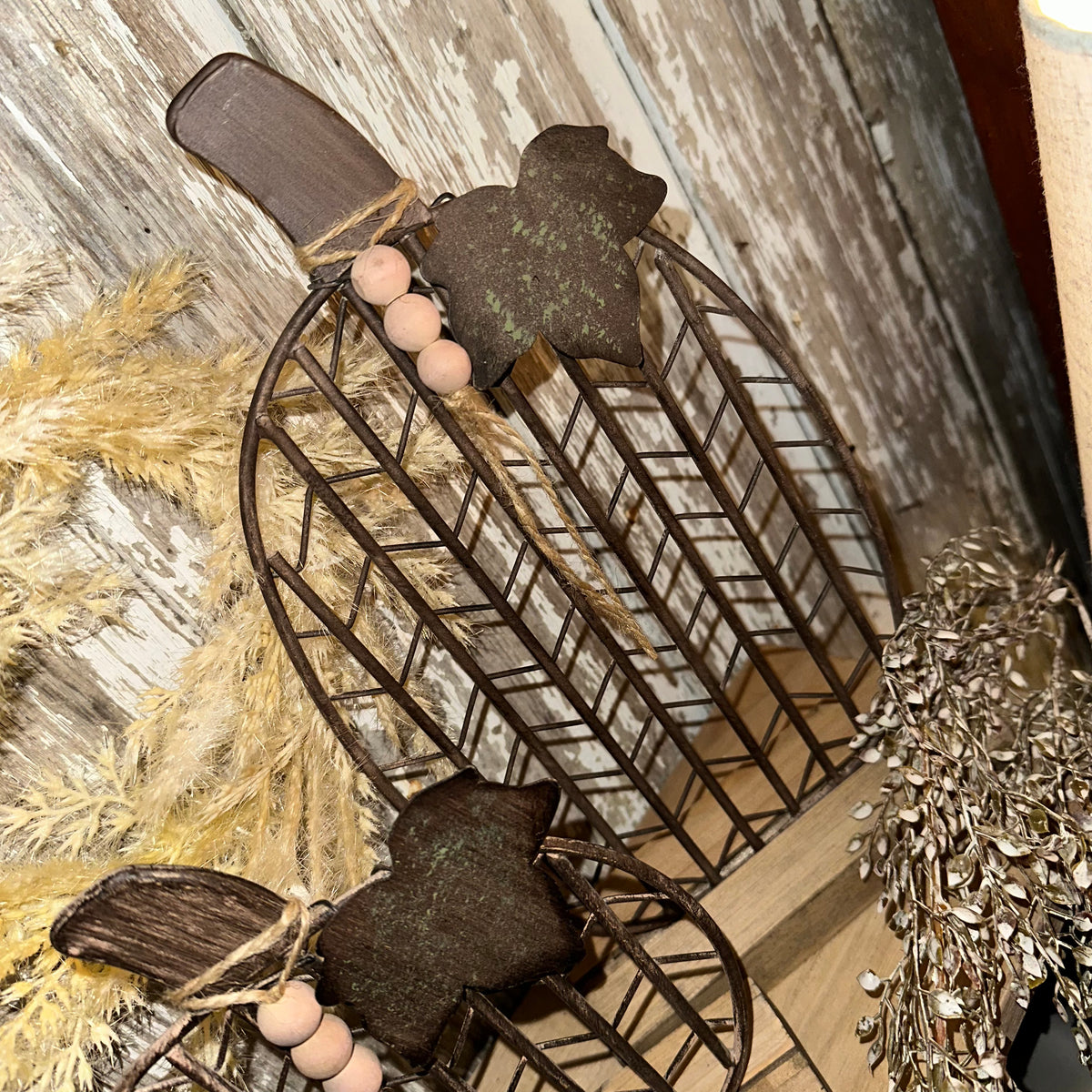 Metal Harvest Pumpkin