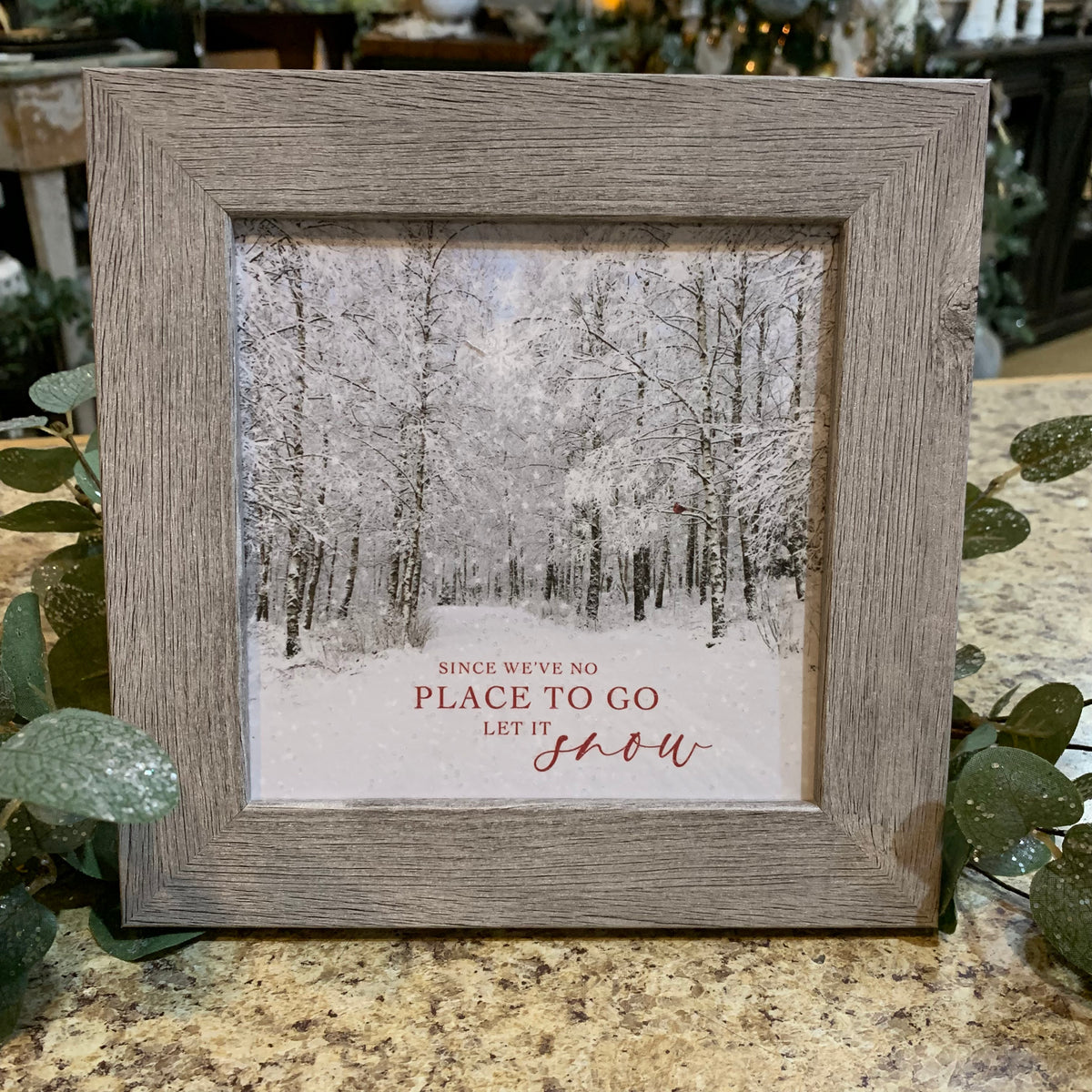 Let It Snow | Framed Art