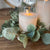 Glass Vase Candle | Cream | Battery Operated