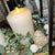 Candle Fountain | Cream Lantern Ripple