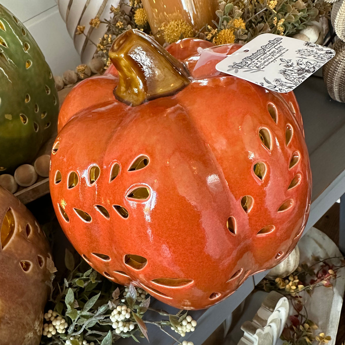 Pumpkin Leafy Luminary