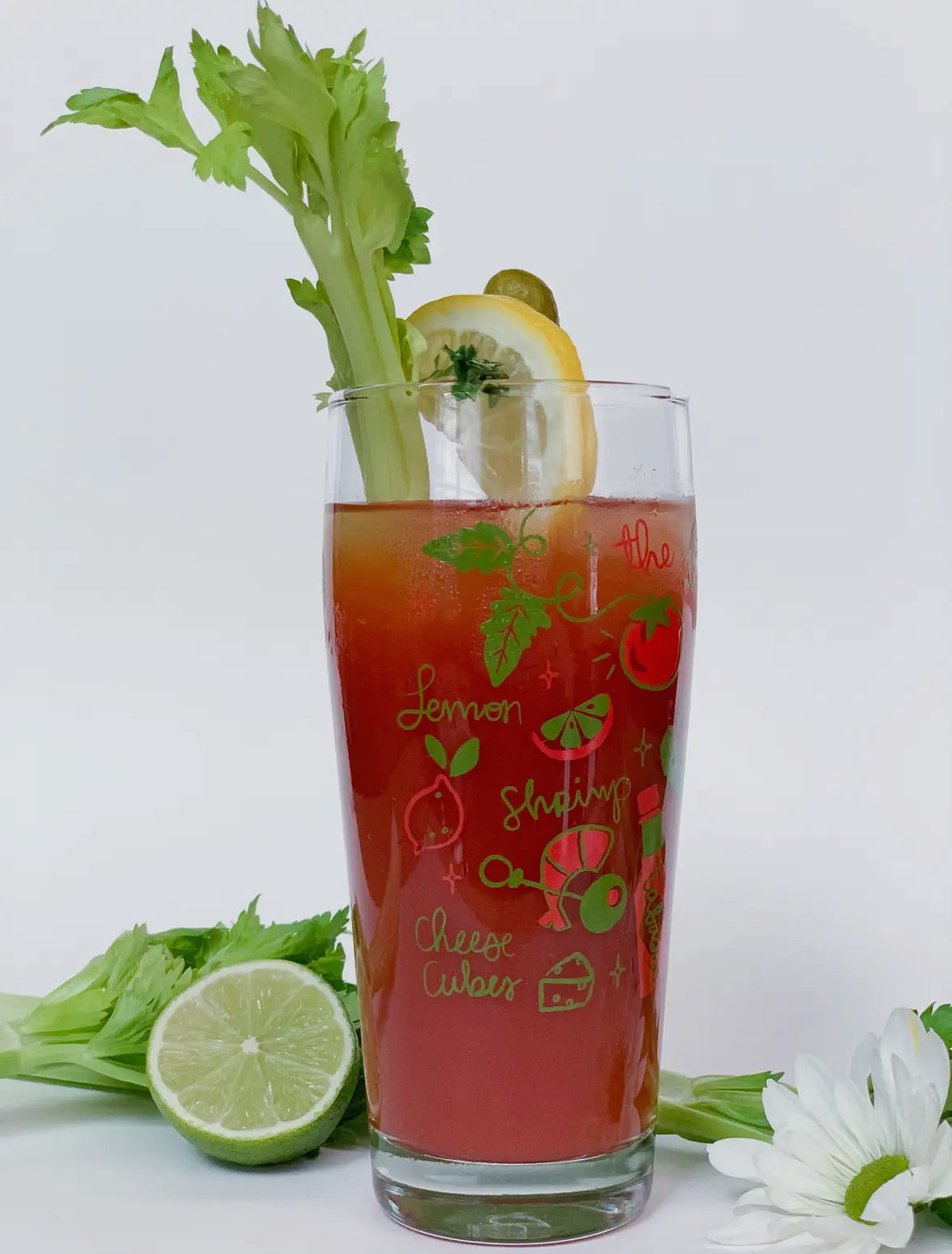 Bloody Mary Glass