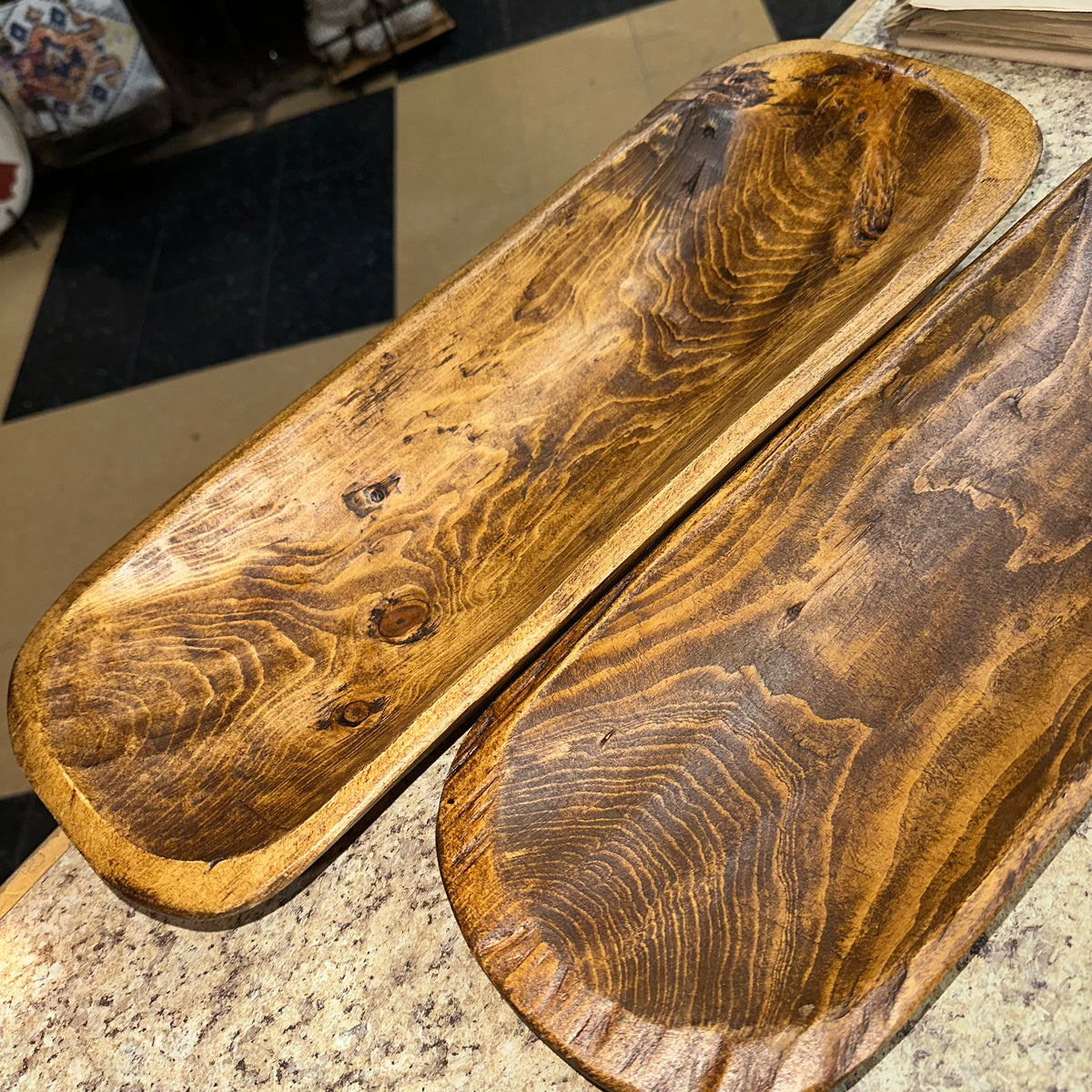 Primitive Wood Bowl | 18-20&quot;