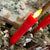 Red Taper Candle | Flicker Flame | Battery Operated