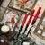 Red Taper Candle | Flicker Flame | Battery Operated