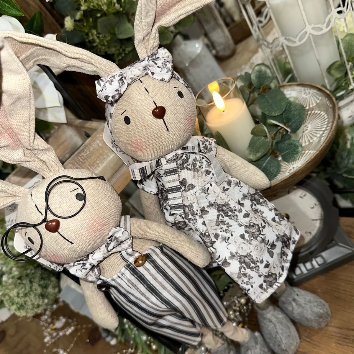 Standing Spring Bunny | Mr. &amp; Miss