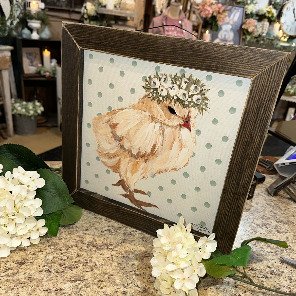 Spring Chick | Framed Wall Art