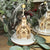 Lighted Winter Scene Dome Ornament | Battery Operated