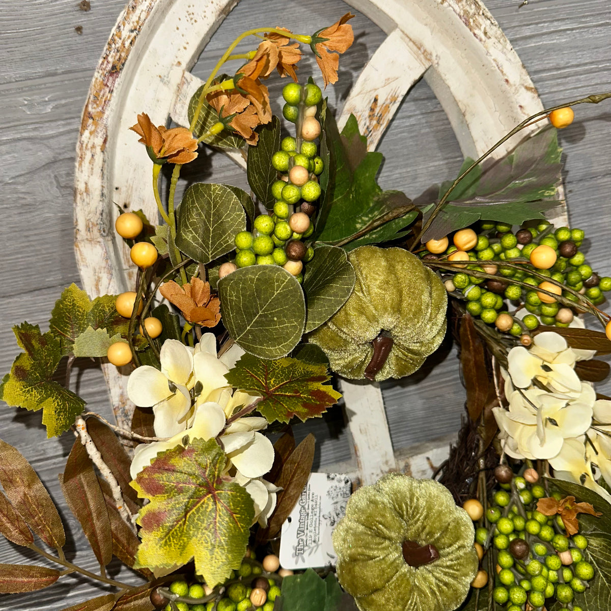 Autumn Pumpkin Wreath | 18&quot;