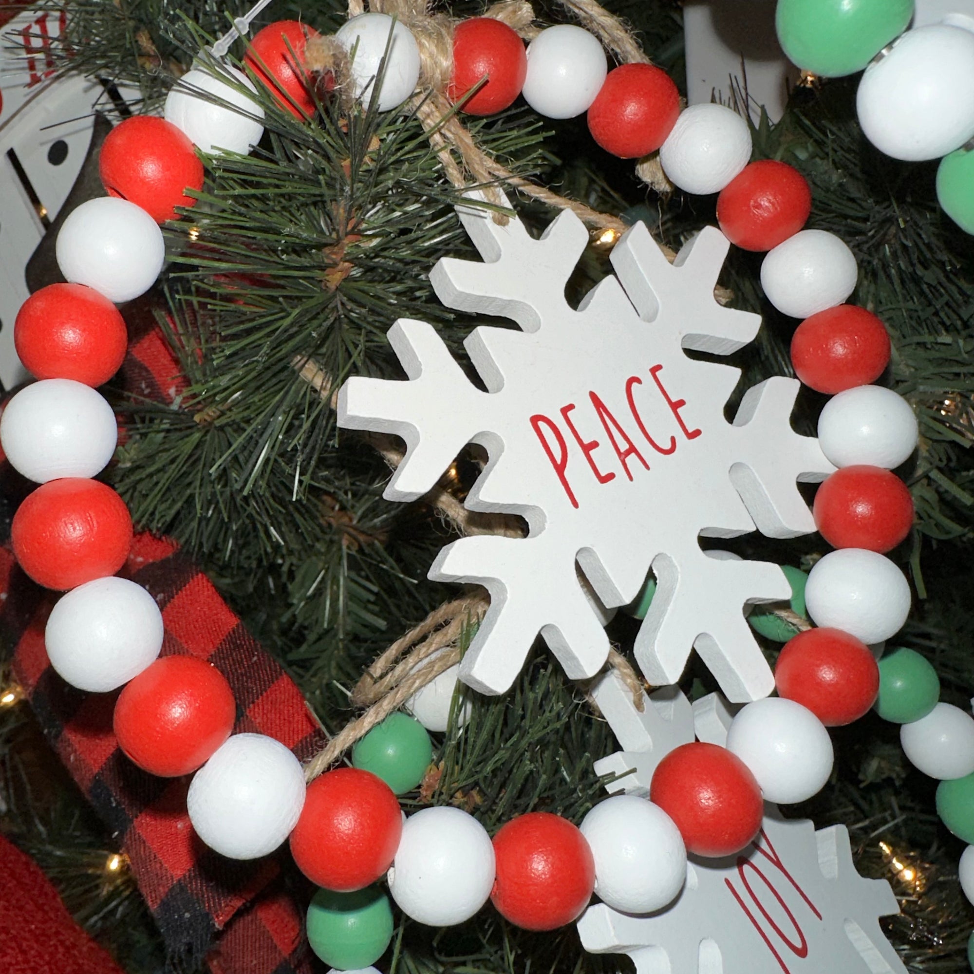 Beaded Snowflake | Ornament