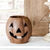 Jack-O-Lantern Candle Holder | Rusty Finish