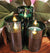 Glass Vase Candle | Dark Green | Battery Operated