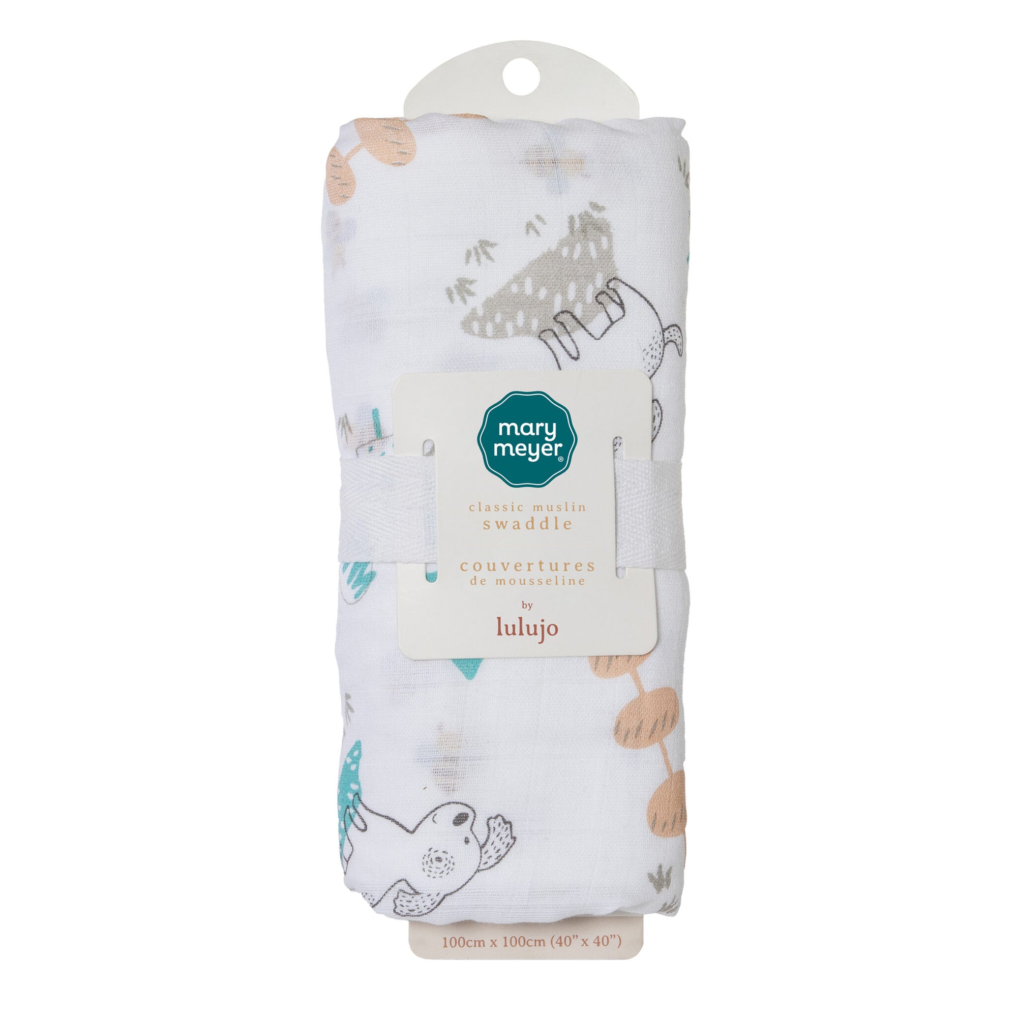 Sparky Puppy | Cotton Muslin Swaddle Blanket