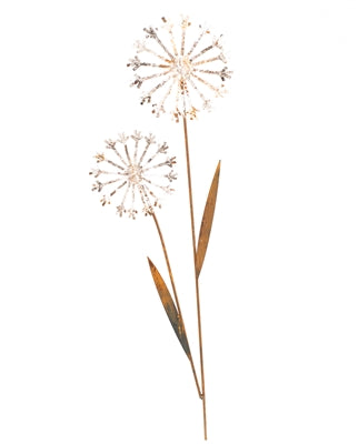 Dandelion Double Flower | Yard Stake
