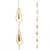 Teardrop Bells Rain Chain | Metal