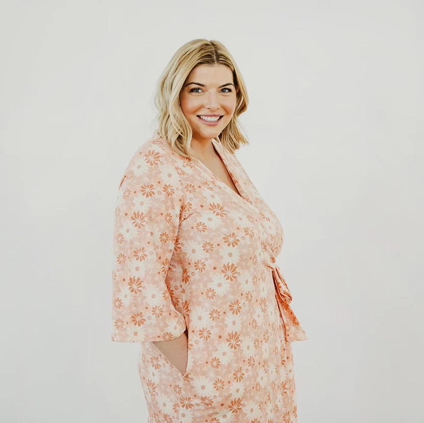 Penny Floral | Mama Robe | Copper Pearl