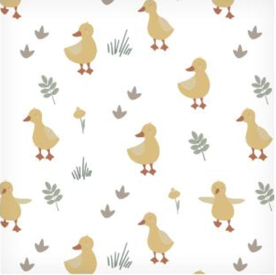 Ducks | Cotton Muslin Swaddle Blanket