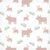 Piggies | Cotton Muslin Swaddle Blanket