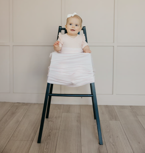 Winnie Pink Striped | Multi-Use Carseat Canopy & Nursing Cover