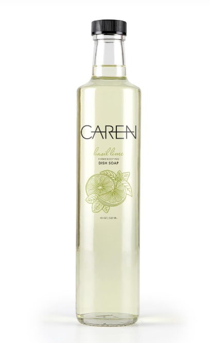 Basil Lime | Caren Hand Treatment, Dish Soap, Multi-Surface Spray