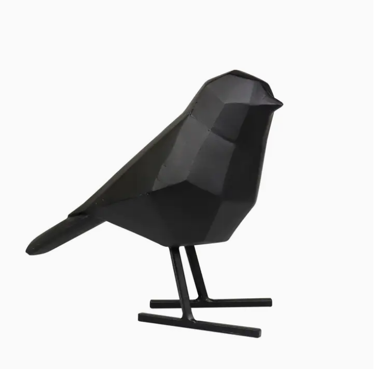 Geometric Black Bird