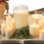 Glass Vase Candle | Ivory | Battery Operated