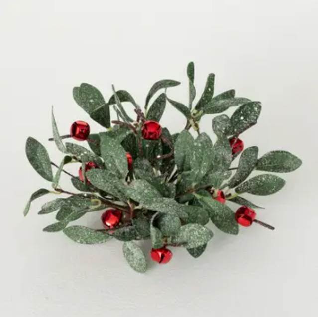 Mistletoe Bell Half Sphere | 10&quot;