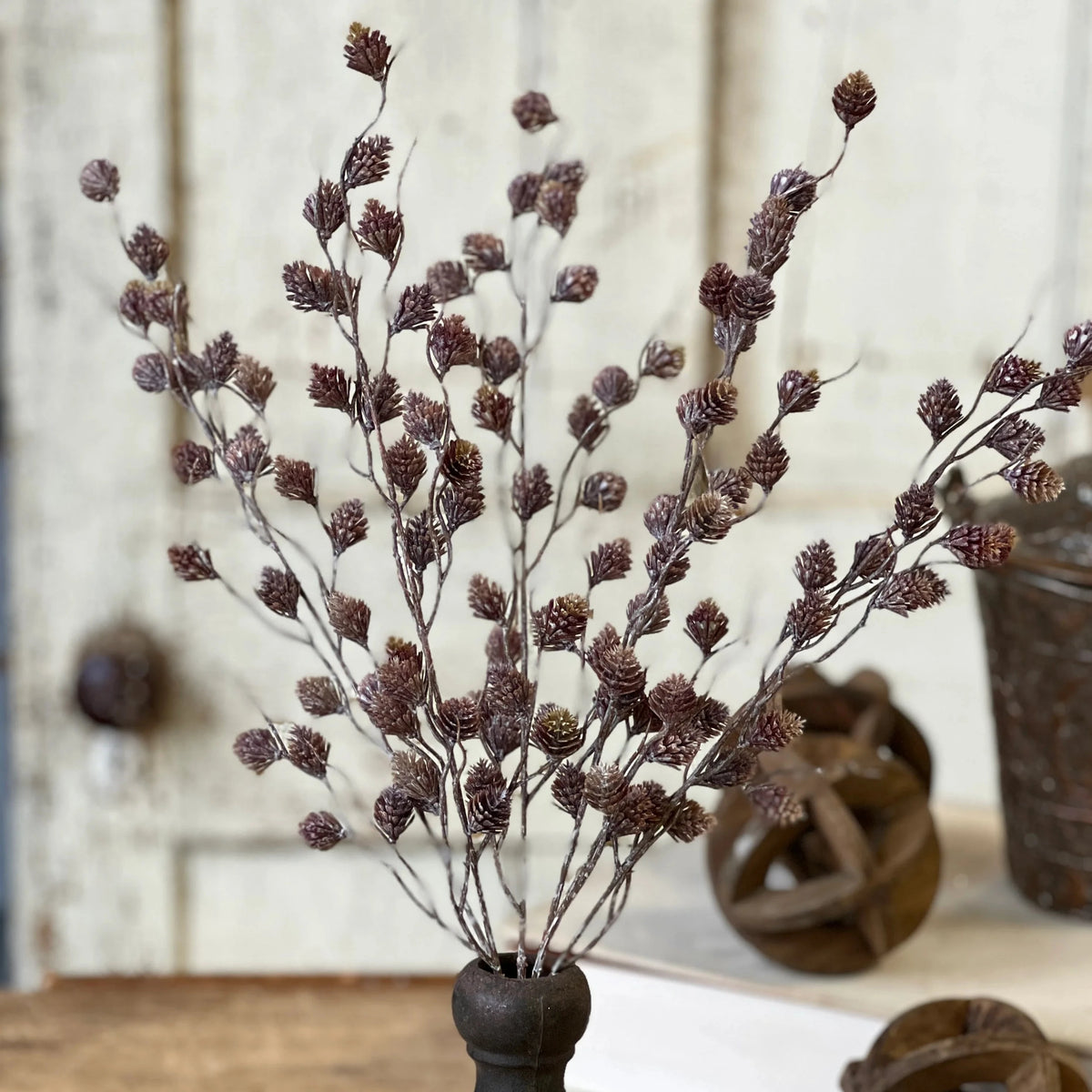 Mini Pinecone Bush | 18&quot;