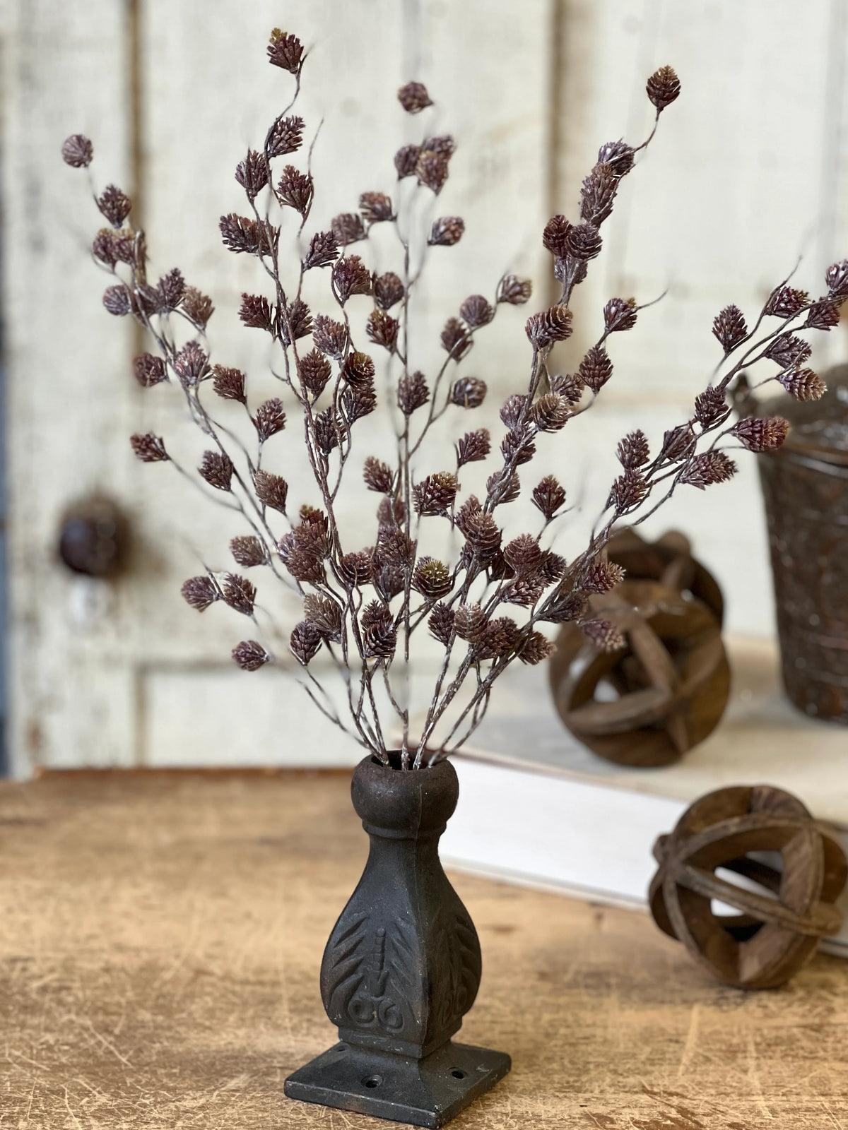 Mini Pinecone Bush | 18&quot;