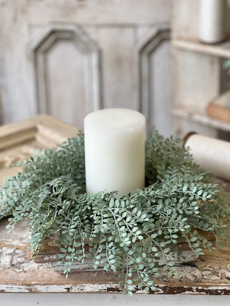 Petite Leaves Candle Ring | 16&quot;