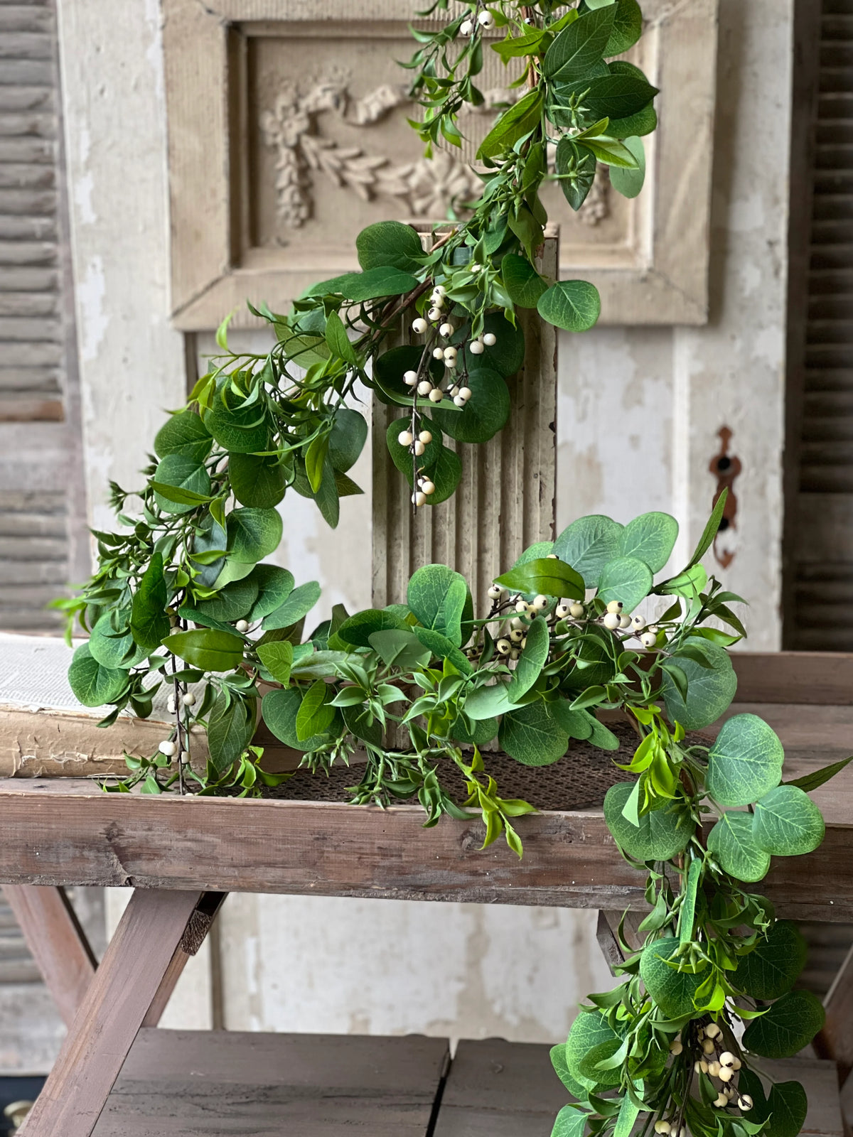 Refreshing Eucalyptus &amp; Berry Garland | 6&#39;