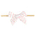 Winnie Pink Stripe | Classic Nylon Bow