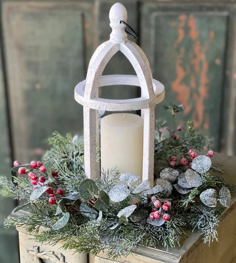 Farmhouse Lantern | Wood