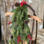 Pine & Red Berry Hanging Bush | 34"