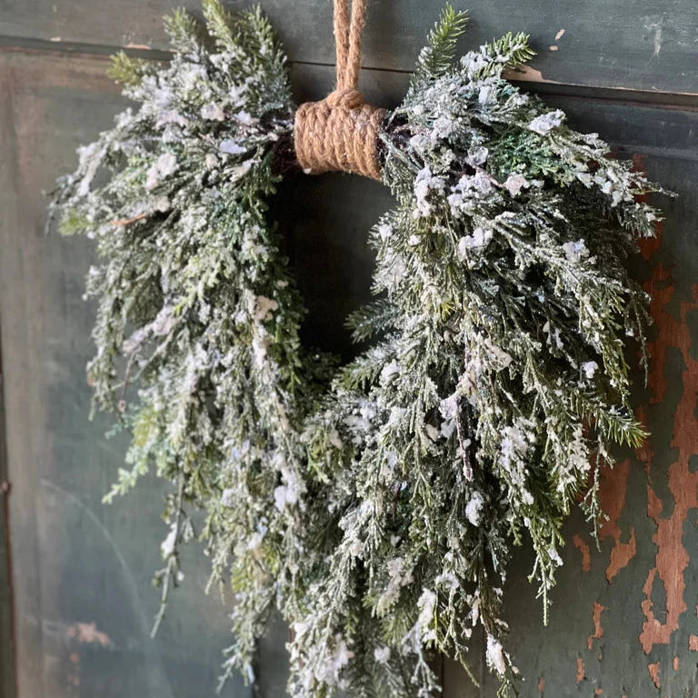 Snowy Pine Wreath | 18&quot;