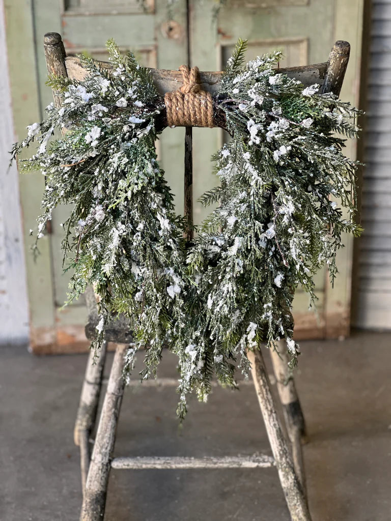 Snowy Pine Wreath | 18&quot;