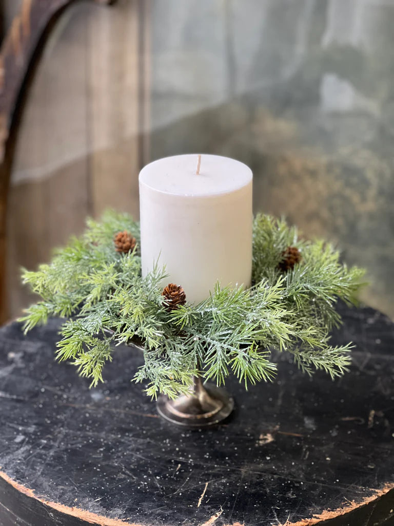 Blizzard Shimmer Pine Ring | 10"