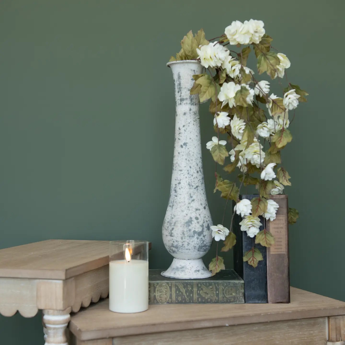 Metal Vase | Distressed