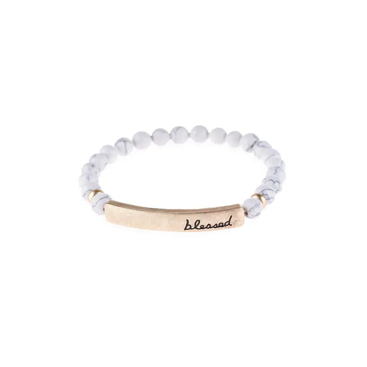 Blessed Bracelet | White
