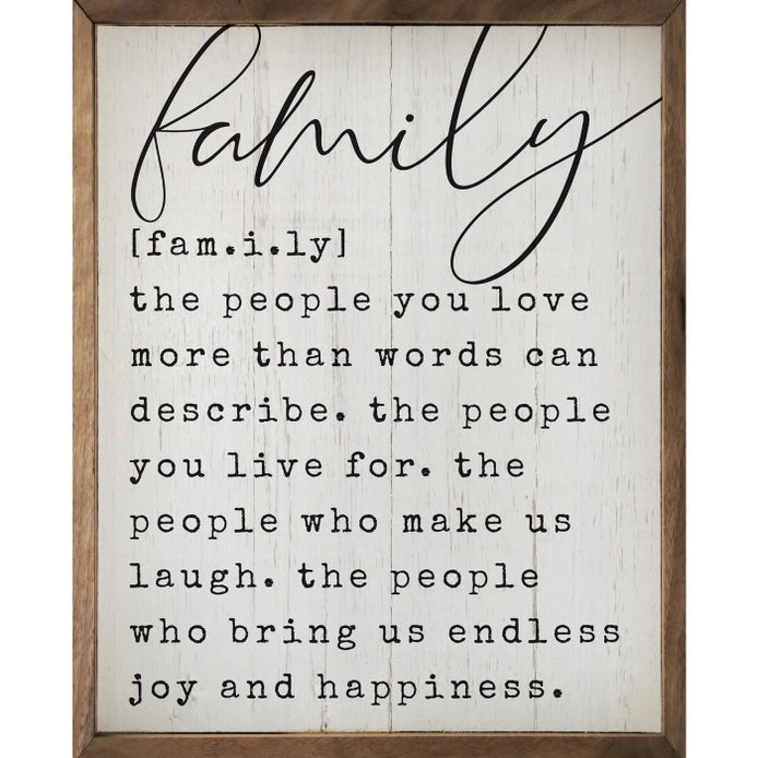 Family Definition | Wall Art