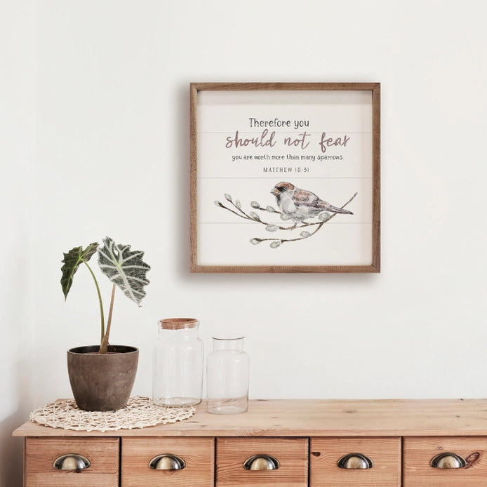 You Are Worth More Than Many Sparrows | Matthew 10:31 | Wall Art